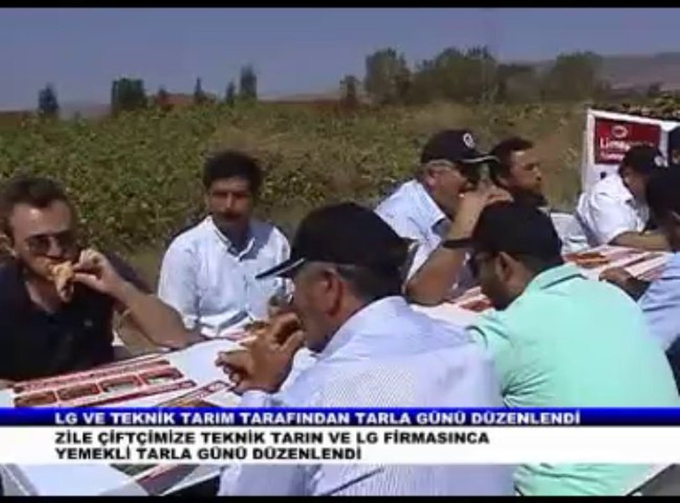 LG VE TEKNİK TARIMDAN ZİLE DE TARLA GÜNÜ