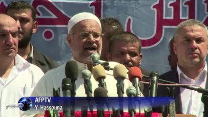 Manifestations à Gaza contre les négociations avec Israël