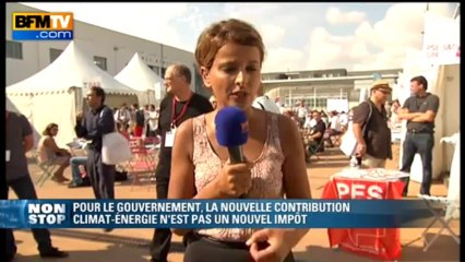 Najat Vaullaud-Belkacem: "la nouvelle contribution climat-énergétique n'est pas un nouvel impôt" - 23/08
