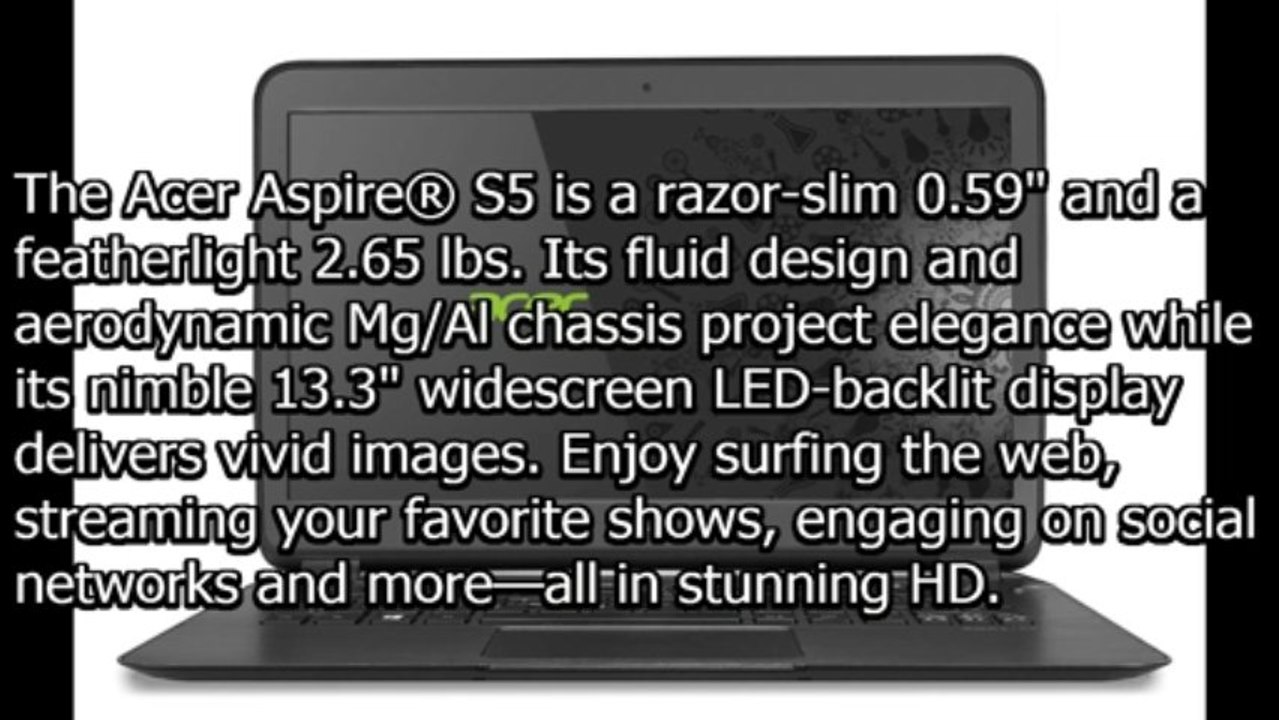 Acer Aspire S5-391-6495  Ultrabook BEST PRICES, FREE Shipping