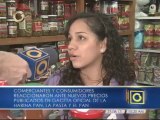 Comerciantes y consumidores reaccionan ante nuevos precios publicados en gaceta de la harina, pasta, pan y trigo