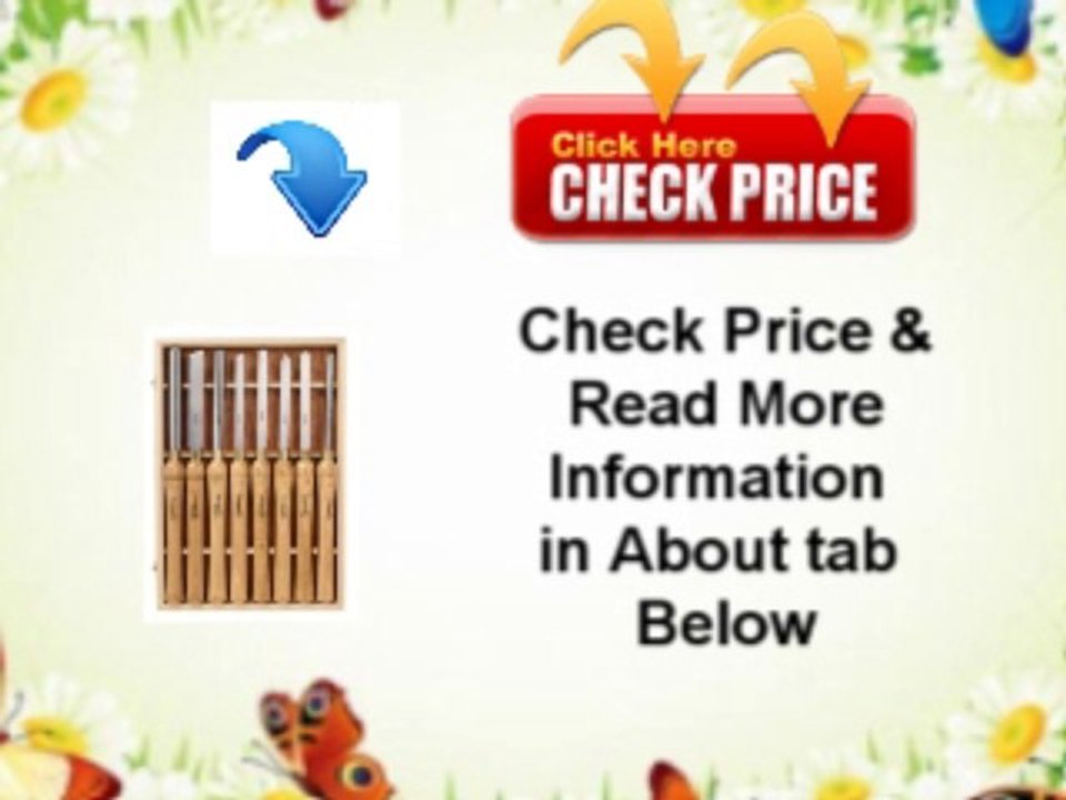 [Best Buy] HSS WOOD LATHE CHISEL SET, 8-PIECE SET BY SAVANNAH TURNING TOOLS Review