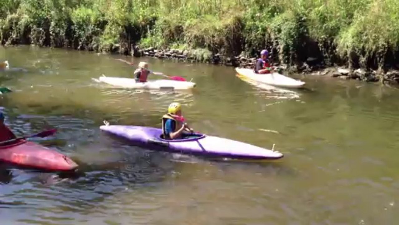 Stage U13 du Trégor Fc : sortie kayak à la Roche Derrien
