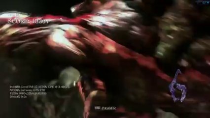 Resident Evil 6 HD1080p Benchmark GTX 770