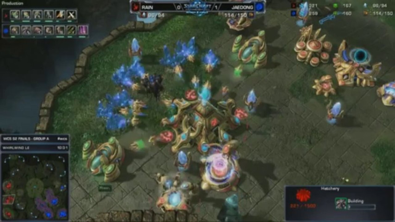 Jaedong vs Rain - Game 2 - WCS 2013 Season 2 Finals - Groupstage - Starcraft 2
