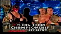 Kane & The Hurricane vs. Lance Storm & Christian w/William Regal (WWE Tag Team Championship)
