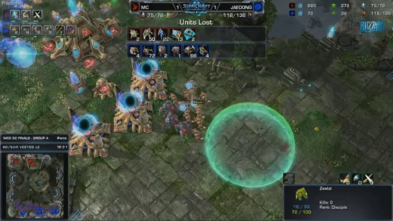 MC vs Jaedong - Game 3 - WCS 2013 Season 2 Finals - Groupstage - Starcraft 2