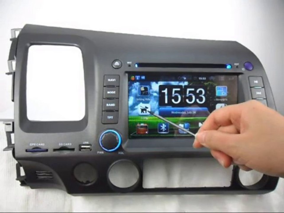 Android Custom Stereo for Honda Civic Car GPS Radio Bluetooth Wifi 3G Internet