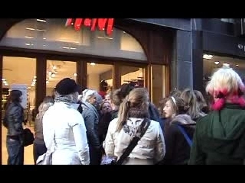 Viktor and Rolf launch at H&M Amsterdam