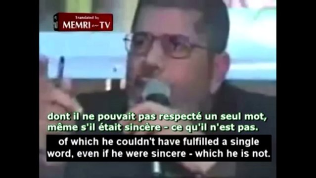 Morsi sur Obama et les sionistes