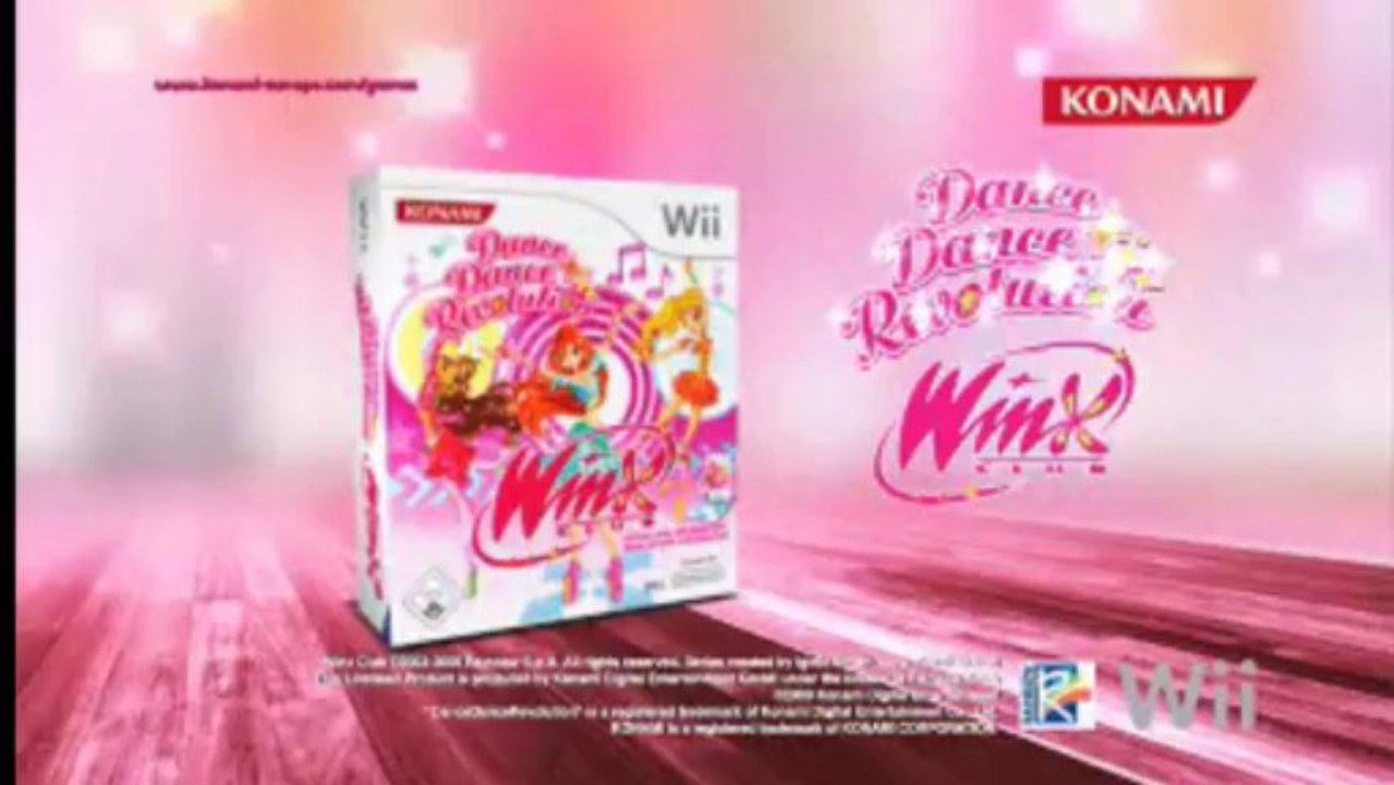 Winx Club Wii Spiel-Dance Dance  Revolution Trailer