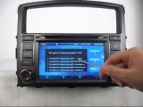 Custom Stereo for Mitsubishi Pajero Car GPS Navigation Radio DVD Bluetooth TV