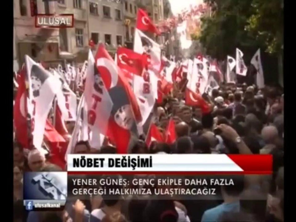 Ulusal Kanal'da nöbet değişikliği