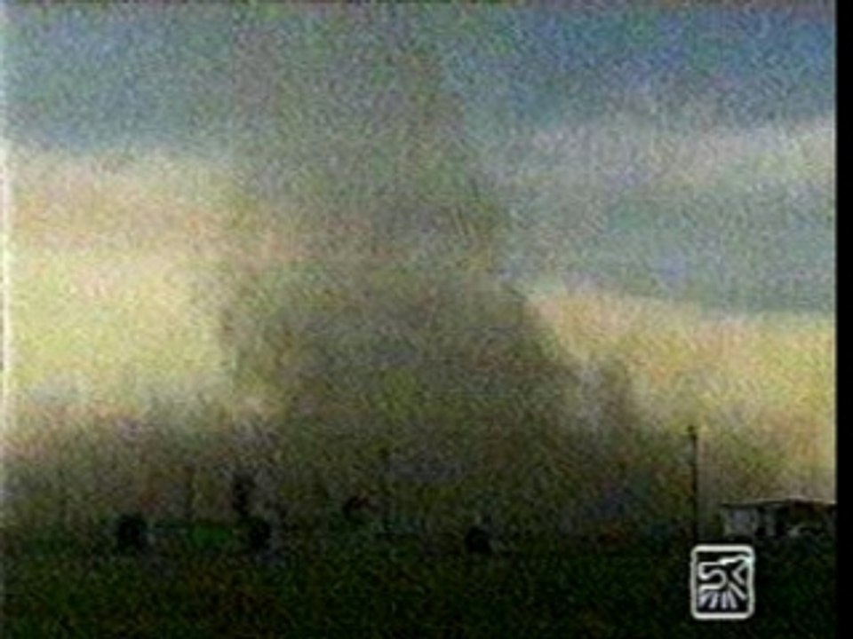 vidéo d'une tornade