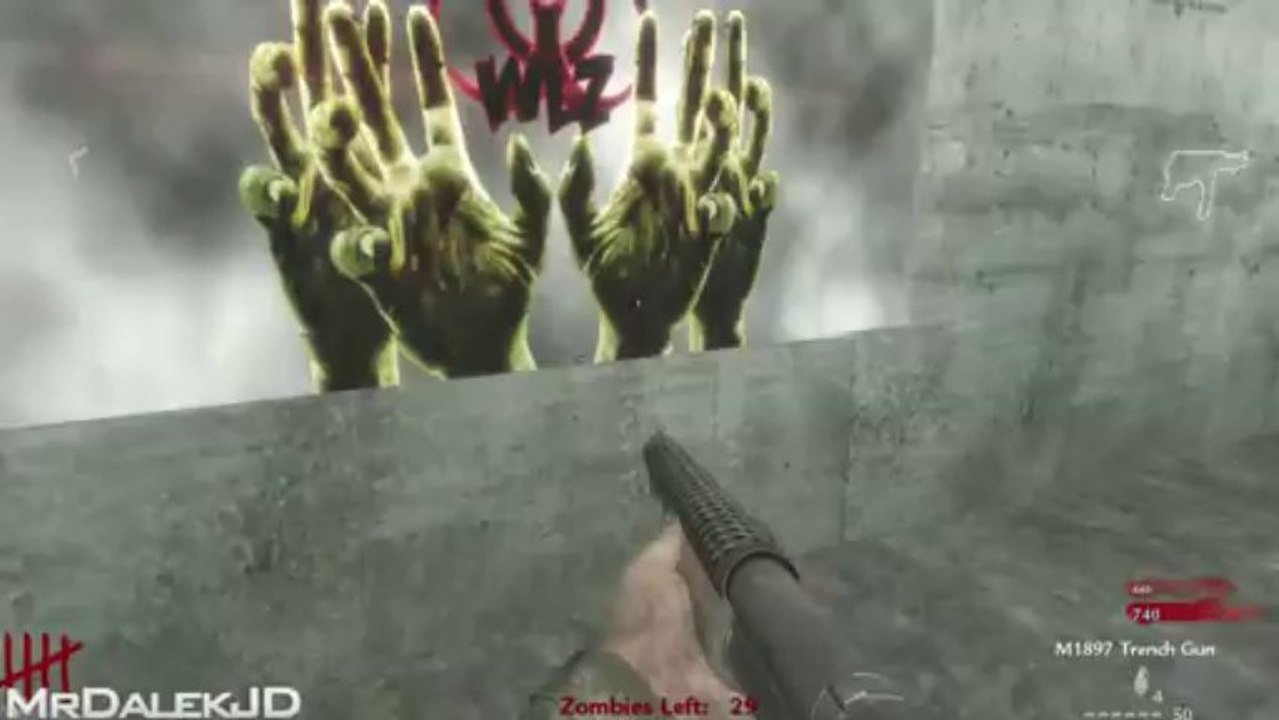 "COD4 Nostalgia!" - Shipment Zombies with Yoteslaya! #1 (CoD WaW Custom Zombies)