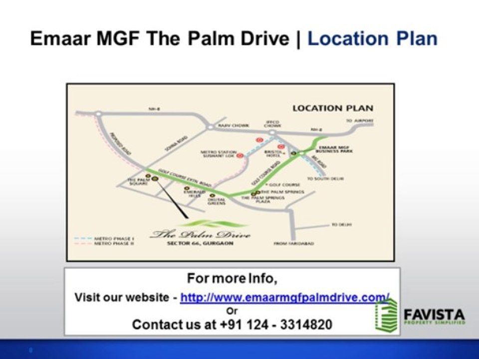 Emaar MGF Launch Emaar MGF The Palm Drive Book Now @ 0124-3314820.