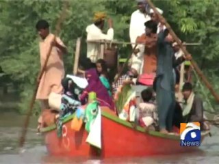 Sindh flood Situation-24 Aug 2013