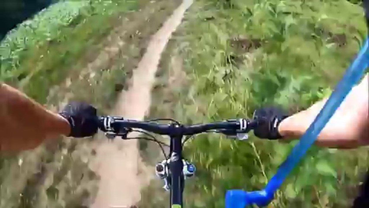 La Descentes des Beaux Monts en vue Chester GoPro