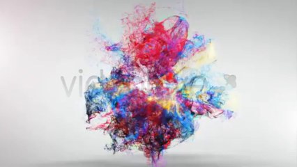 Colorful Explosion Logo Reveal - After Effects Template