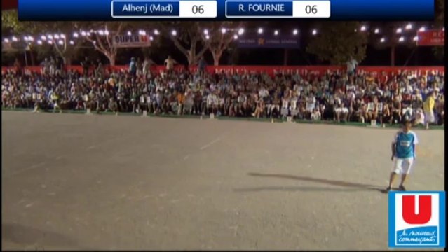 Finale du Mondial de Millau à pétanque tête-à-tête 2013