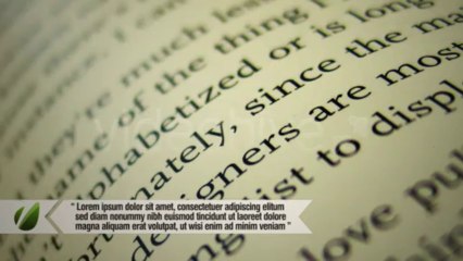 Bookmark Lower Thirds - After Effects Template