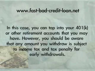 How to find a online personal loan with bad credit and no bank account