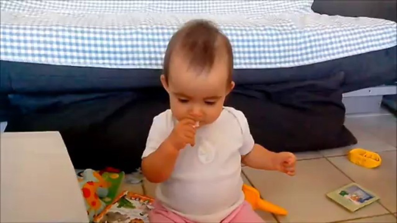 Je goûte le pain de mie