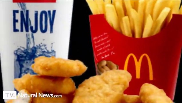McDonalds Chicken McNuggets revealed under the microscope!