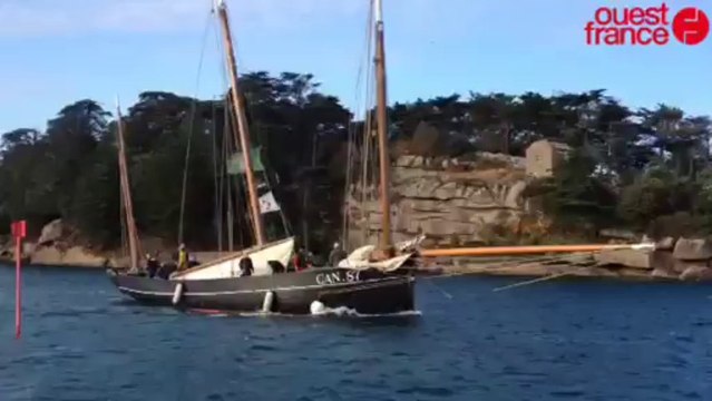 Vents contraires sur Ploumanac'h - Régates annulées