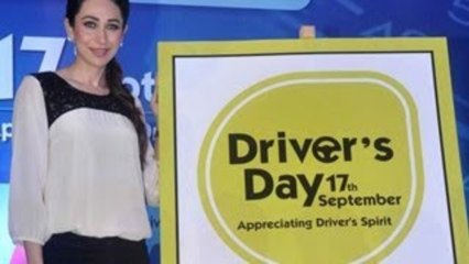 Driver's Day Campaign Launch | Karisma Kapoor