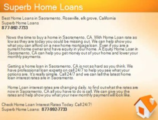 877-992-7733 - Mortgage Rates Sacramento, CA