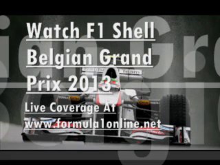 Formula One Live SHELL BELGIAN GP 25 Aug 2013