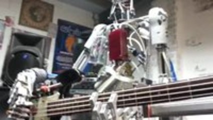 Robots Playing Motorhead's "Ace of Spades"