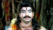 Chiranjeevulu Full Movie Part 11-14 -  Ravi Teja In Lord Shiva's Getup Comedy Scene - Ravi Teja, Sanghavi, Shivaji, Nagendra Babu, Brahmaji