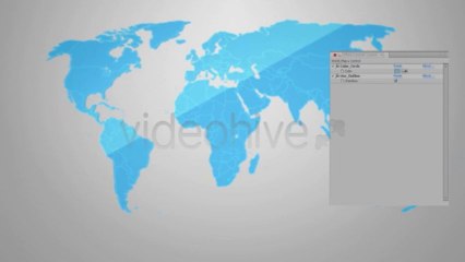 Glass Info Charts - After Effects Template