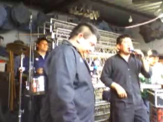 Jesús y su Grupo Ventura en Fiesta de la Pachamama en casa de Sonido Franco