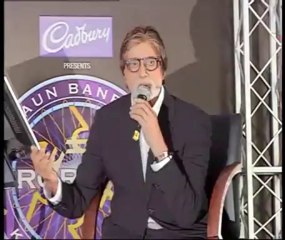 Amitabh Bachchan Launches The Bus of Kaun Banega Crorepati TV Serial Coming Session