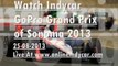 Watch Indycar GoPro Grand Prix of Sonoma 2013 Live Streaming