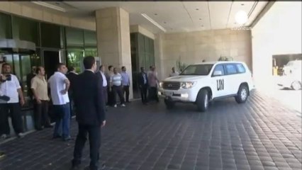 Syria's government claims finding rebels' chemical...