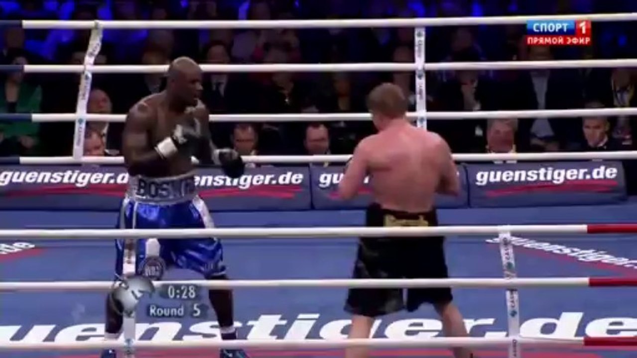 Alexander Povetkin vs. Cedric Boswell 3.12.2011 Part 2 HD