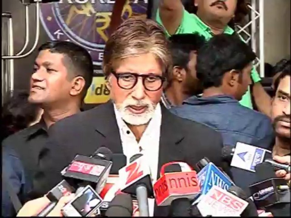 Raw:BIG B SPEAKS ON PHOTO JOURNALIST RAPE INCIDENT IN MUMBAI HINDI