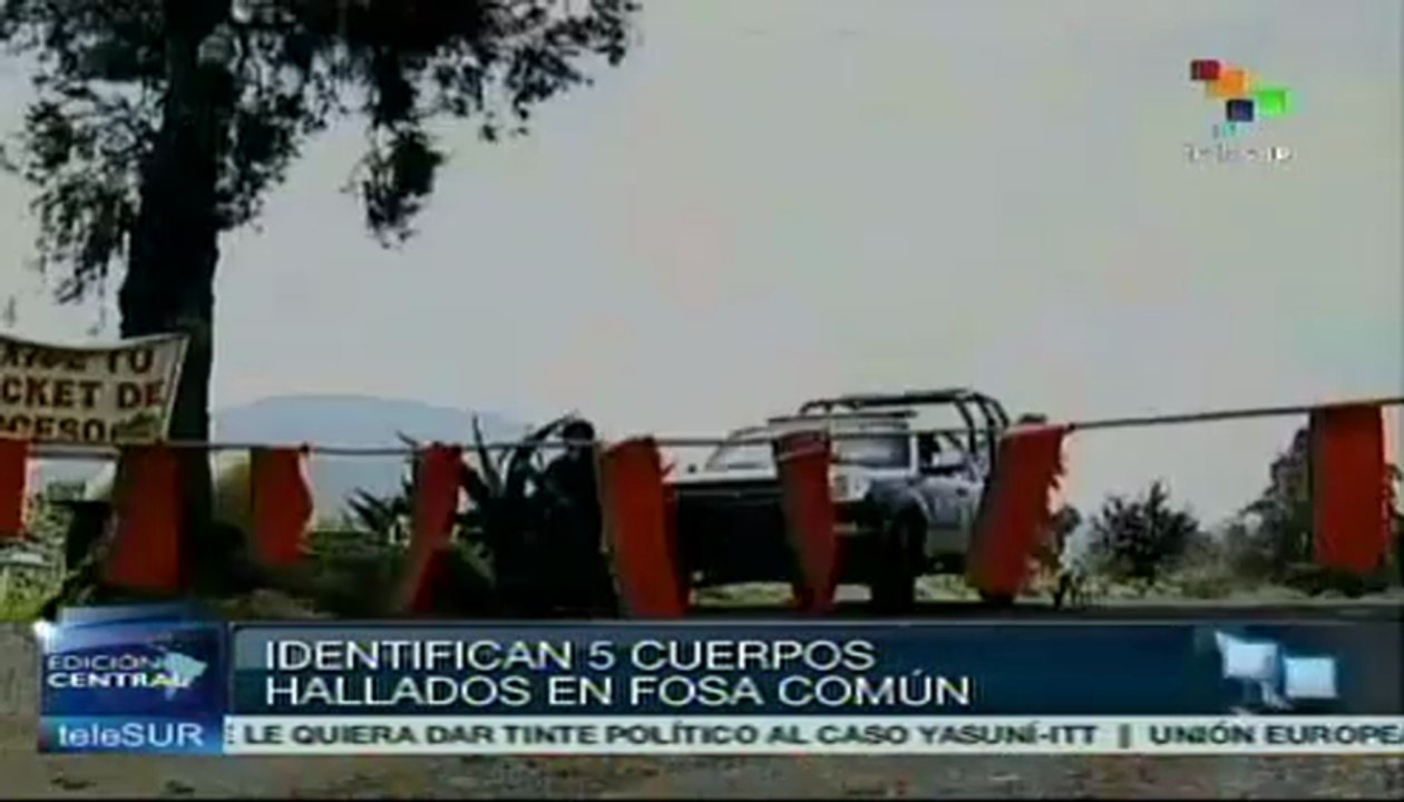 México: 5 cuerpos hallados en fosa son de secuestrados del Bar Heaven