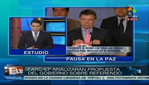 Colombia: congresista explica proyecto de ley para refrendar acuerdos