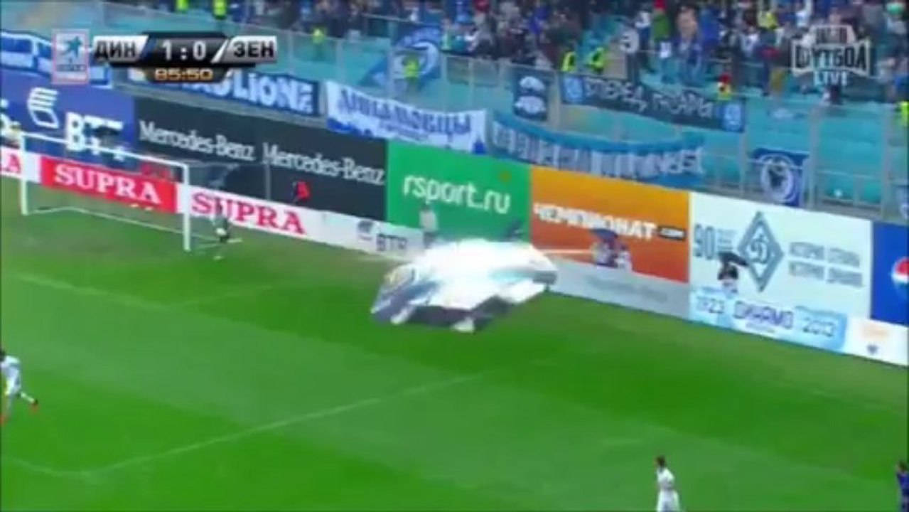 Динамо - Зенит 1-1 (24 августа 2013 г, Чемпионат России)