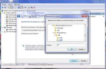 Installation pilotes iFive X2 - mode flash pilotes Rockusb device