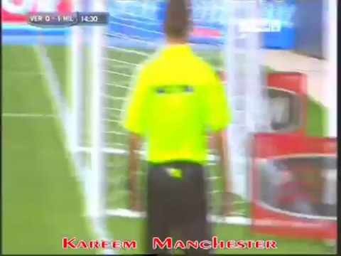 أهداف المباراة ... فيرونا 2 : 1 ميلان تعليق علي سعيد الكعبي