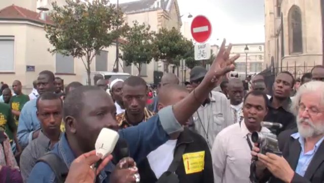 Paris (France) 24/08/2013 Sans papiers 17 ans St Bernard © LTL News
