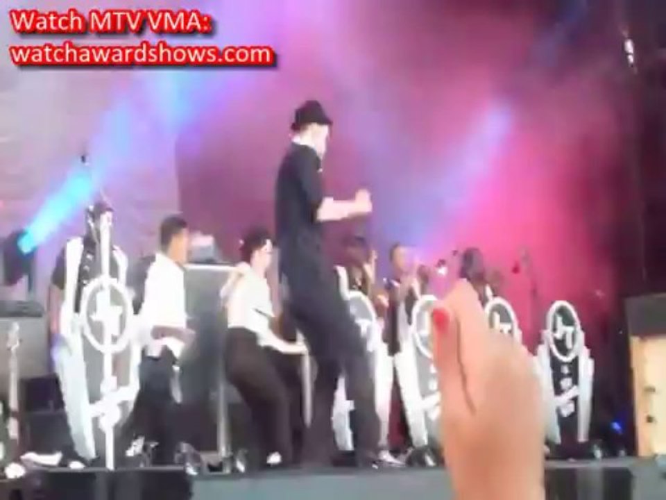 Justin Timberlake at live performance MTV VMA 2013