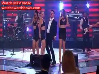 Robin Thicke Blurred Lines live performance MTV VMA 2013