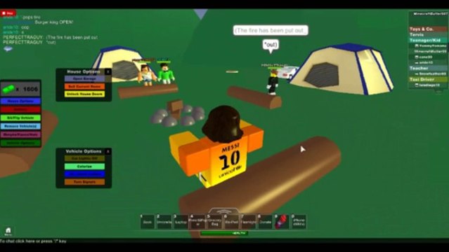 RobloxTV Camping in the woods